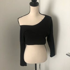 Off the shoulder crop top